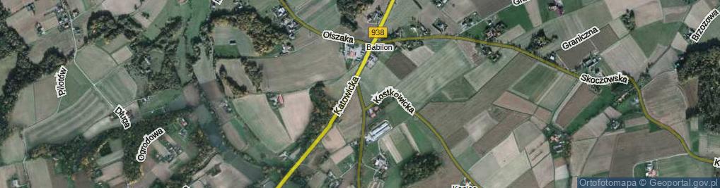 Zdjęcie satelitarne Babilon ul.